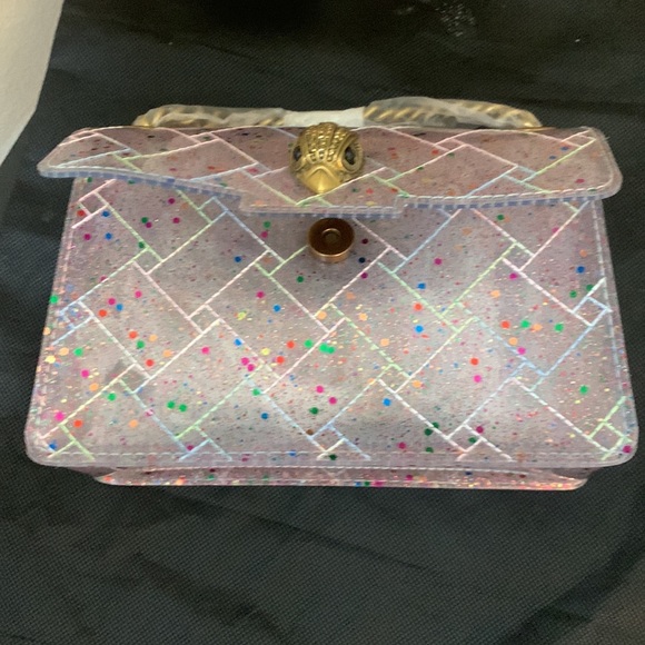 - Kurt Geiger London Mini Kensington Glitter Crossbody Bag - Picture 13 of 17